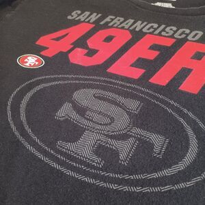 NFL team Apparel Men XL Long Sleeve  100% Cotton 49ers San Francisco